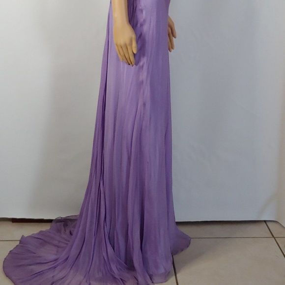 NWT Nina Canacci Sexy One Shoulder Formal Gown - Picture 7 of 7